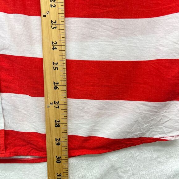 Tipsy Elves American Flag Shirt Men’s Size Medium USA Button Down Patriotic - Picture 7 of 8